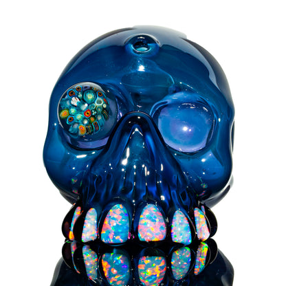 Carsten Carlile - Aqua Skull w/ Millie