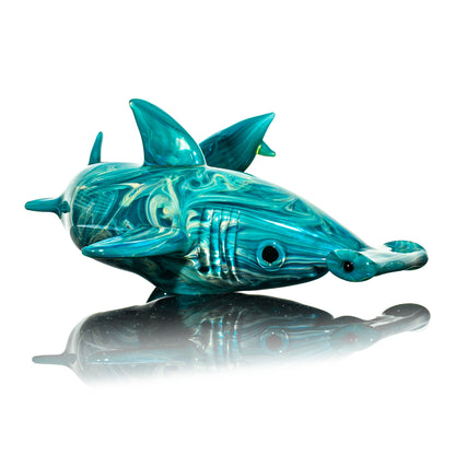 C Glass x Justin Barr - Hammerhead Shark Pipe