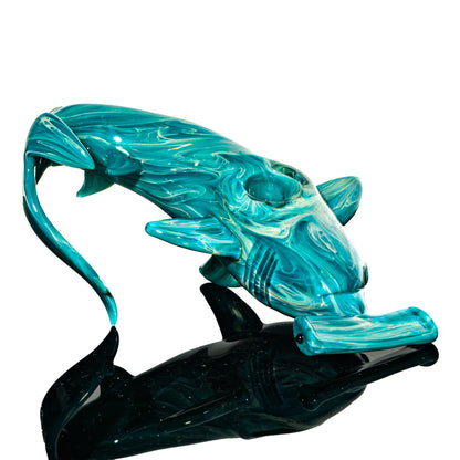 C Glass x Justin Barr - Hammerhead Shark Pipe