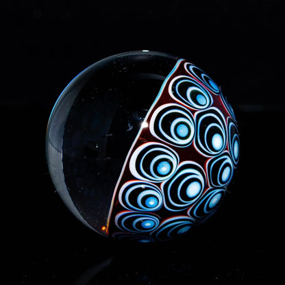 Chris Roesigner - Gold Ruby Dotstack Petri Marble