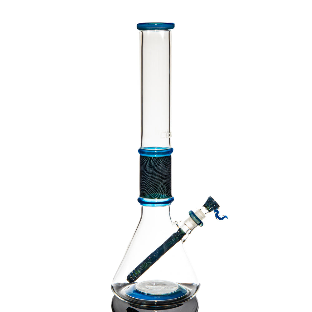 Cloudburst - Blue Slyme Worked Beaker