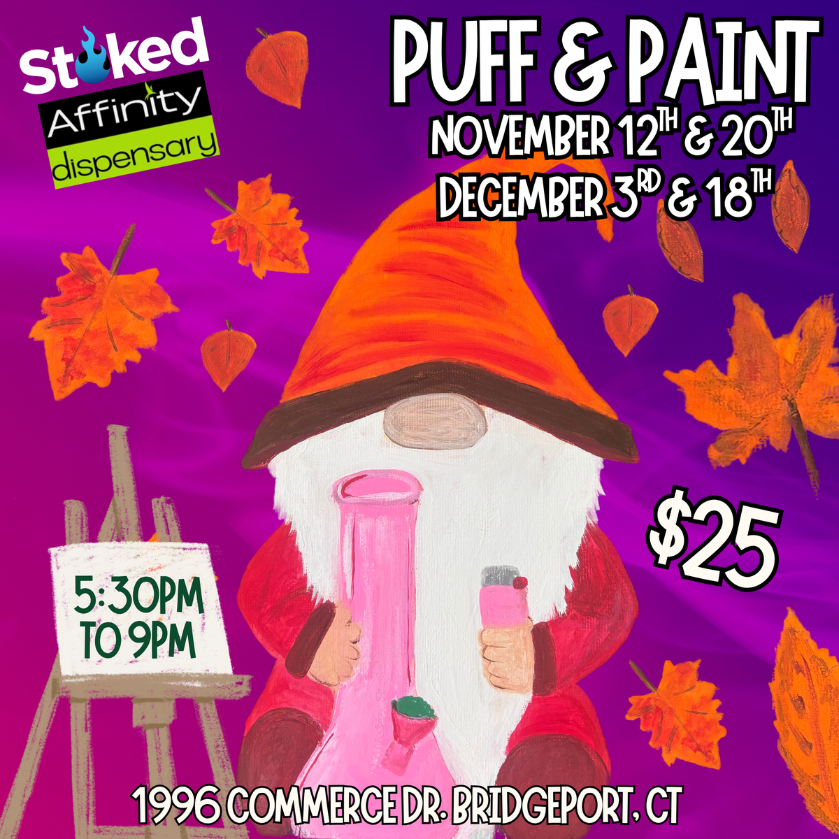 Puff & Paint Night