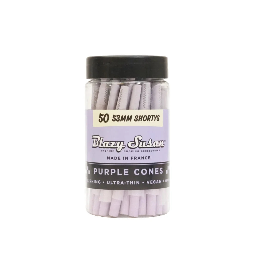 Blazy Susan - Purple 50 Shorty Cones
