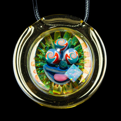 Mike Gong - Third Eye Acid Eater Disc Pendant
