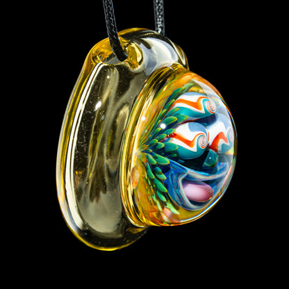 Mike Gong - Third Eye Acid Eater Disc Pendant