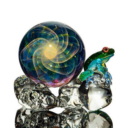 Kengtaro - Beyond The Sky 43mm Marble & Stand