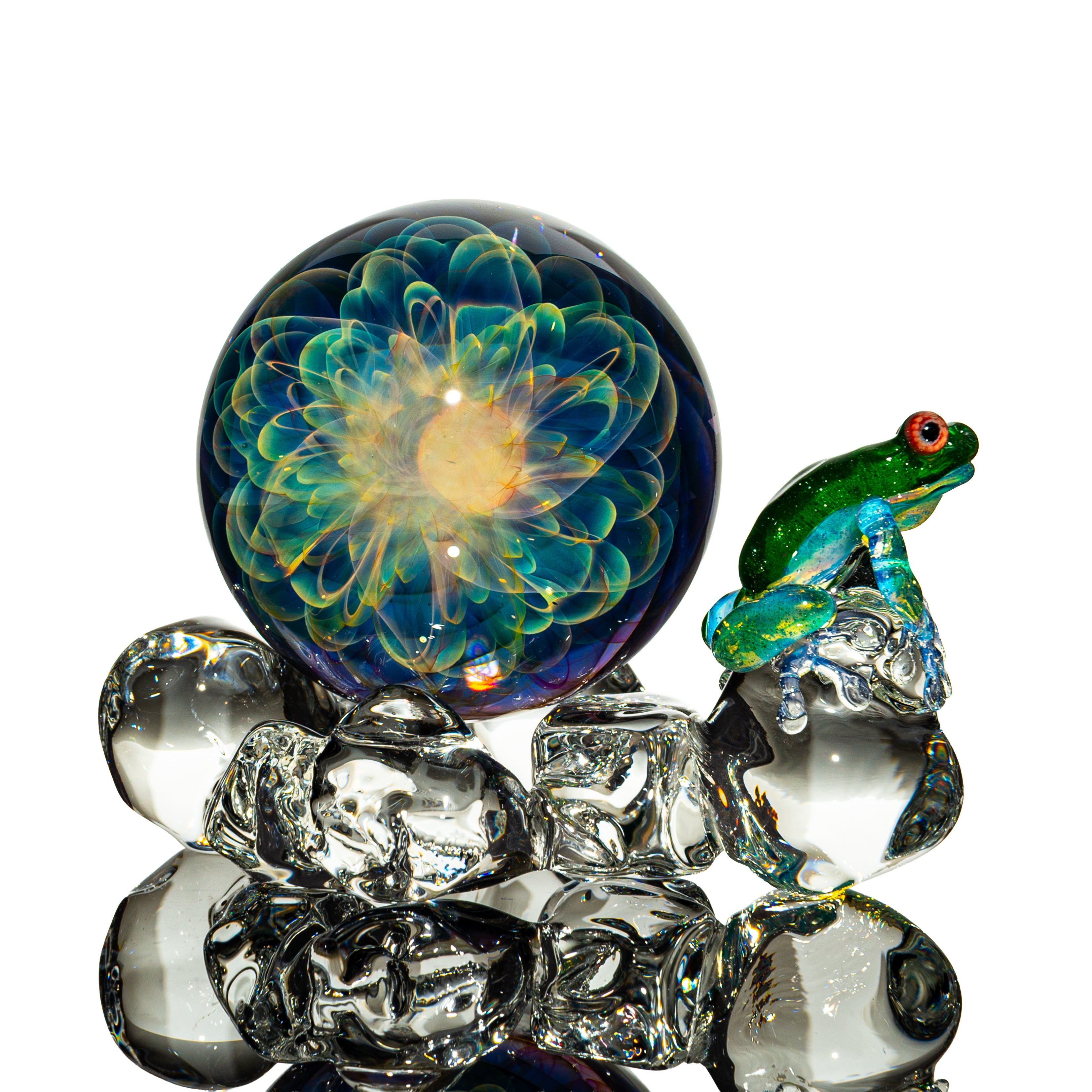 Kengtaro - Beyond The Sky 43mm Marble & Stand
