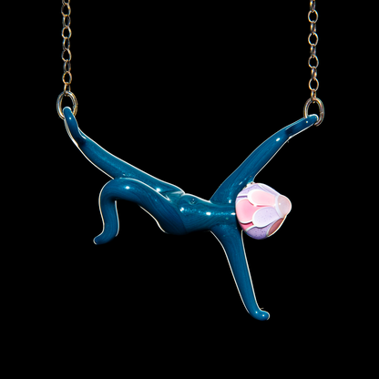 Jocelot Glass - Mushroom Dancer Pendant