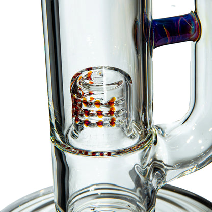 Kenta Kito - Amber Purple Gridded Cap Inline Tube