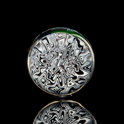 Spiral King x Fefee Glass- Mokume-gane Marble