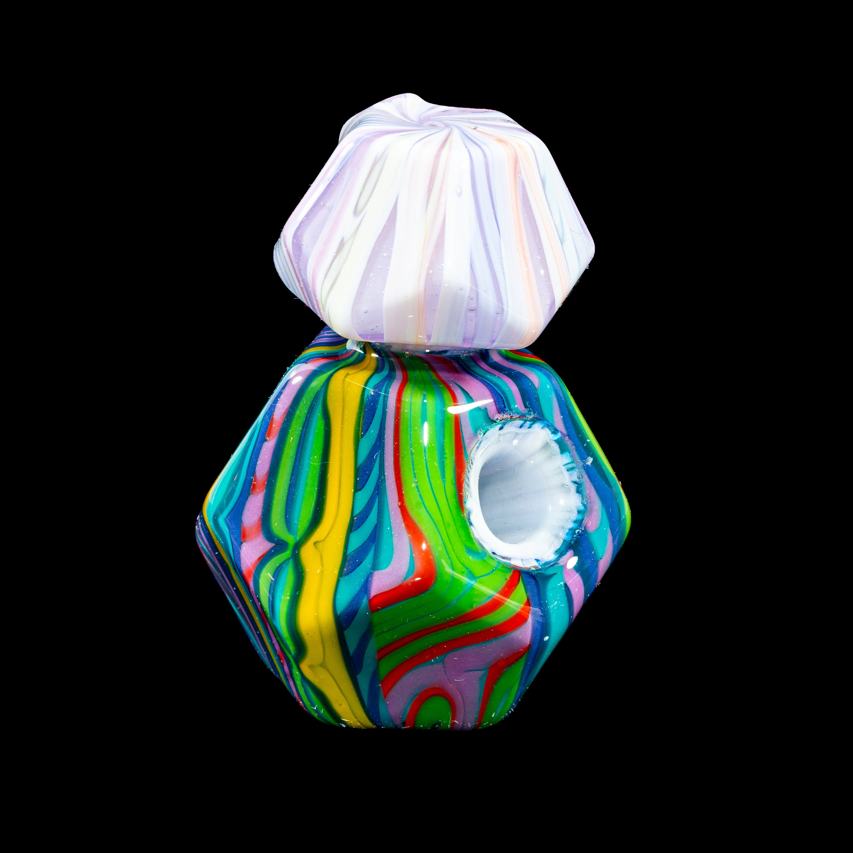 Kuhns Glass x Trip A - Pastel Coogi Geo Traveler