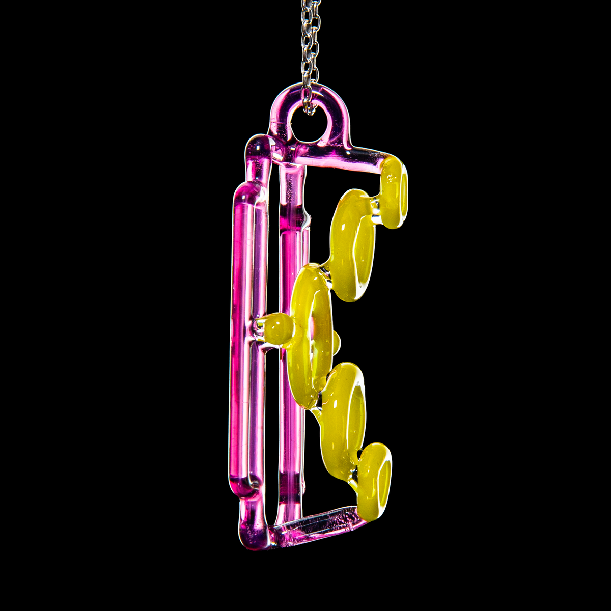 El New Glass - Abstract  Pendant 4