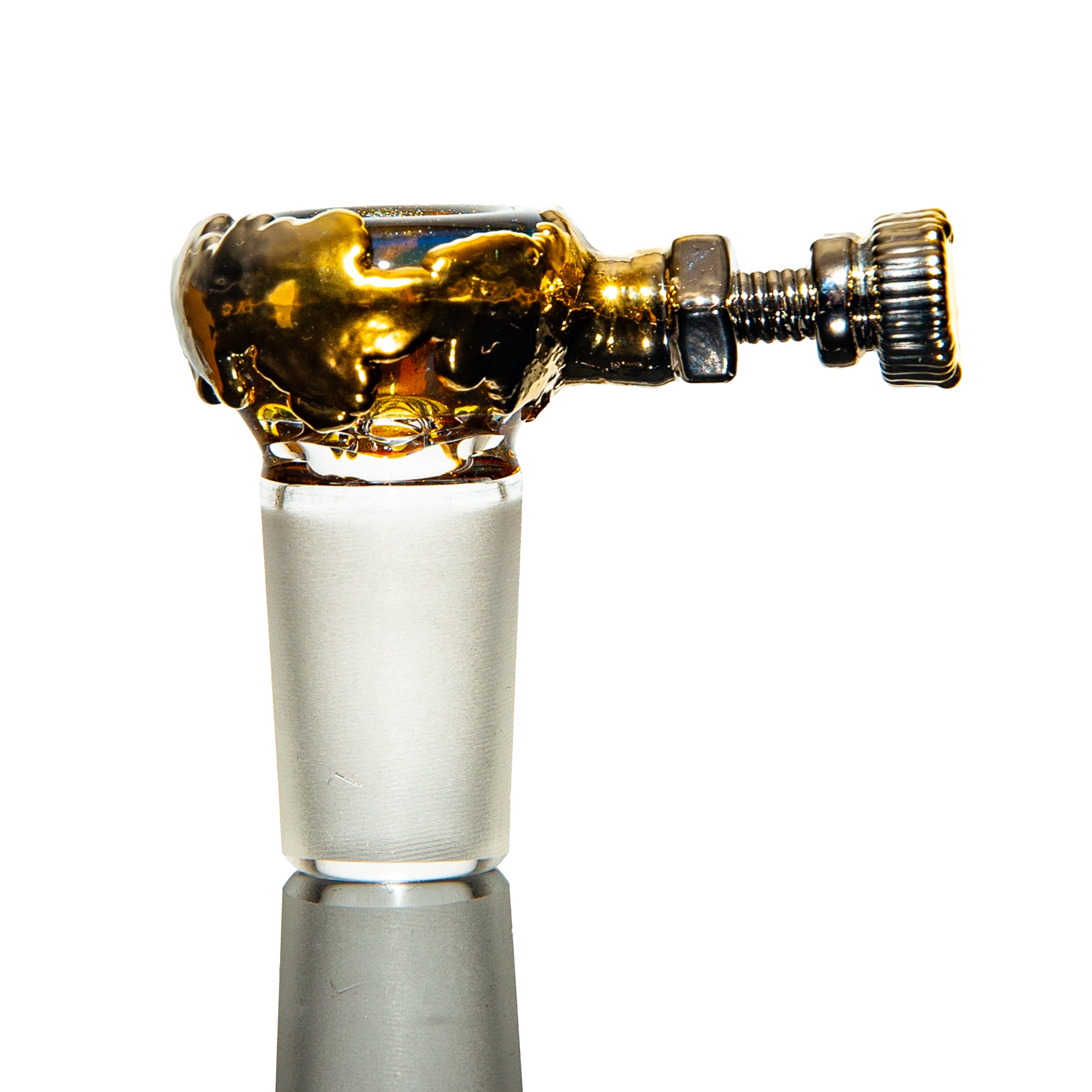 Snic Barnes - Gold & Nickel Oil Slick 18mm Slide