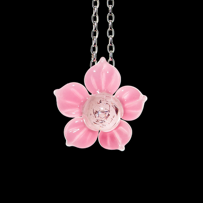 Mars Glassworks - Dichro Flower Pendant