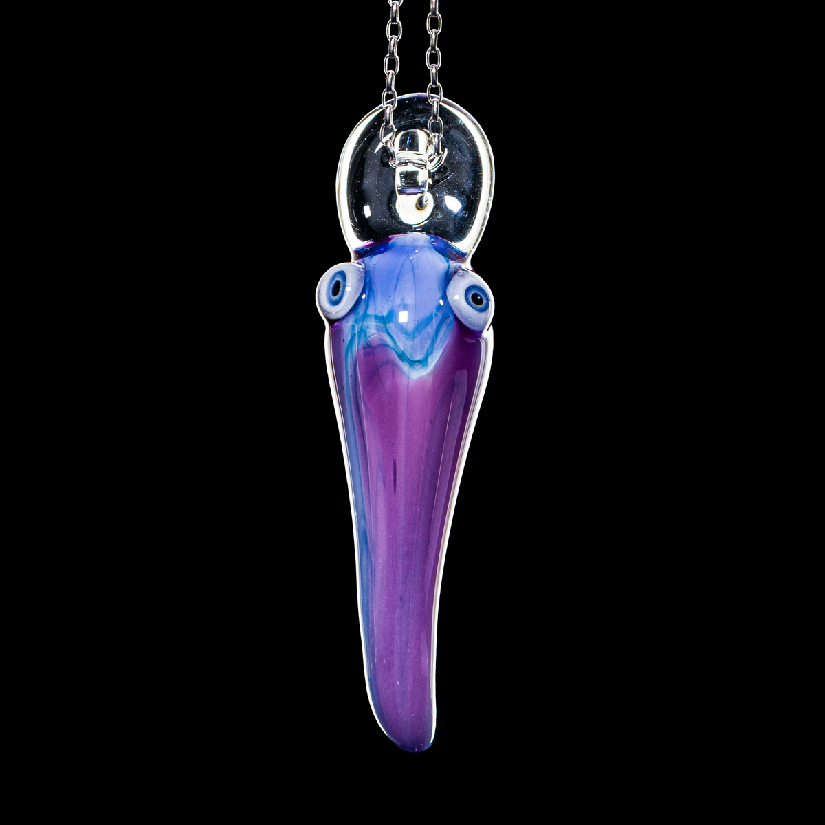 Matty White x Scott Moan - Purple Scribble Lure Pendant