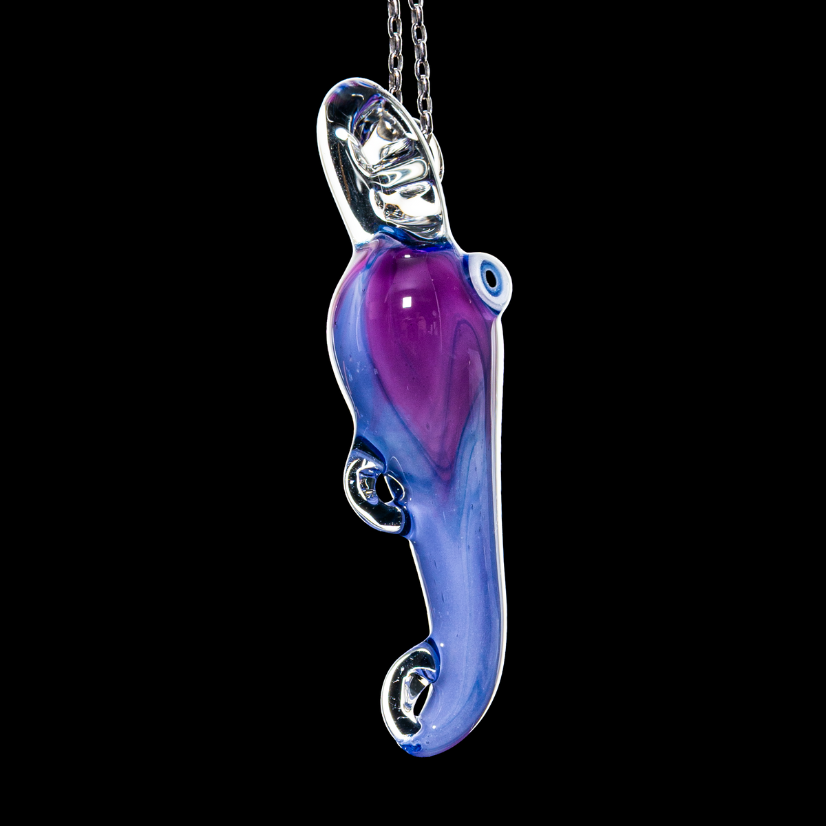 Matty White x Scott Moan - Purple Scribble Lure Pendant