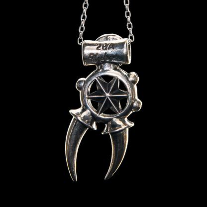 Kuhns x Alex Ubatuba - Solid Silver Pendant 2