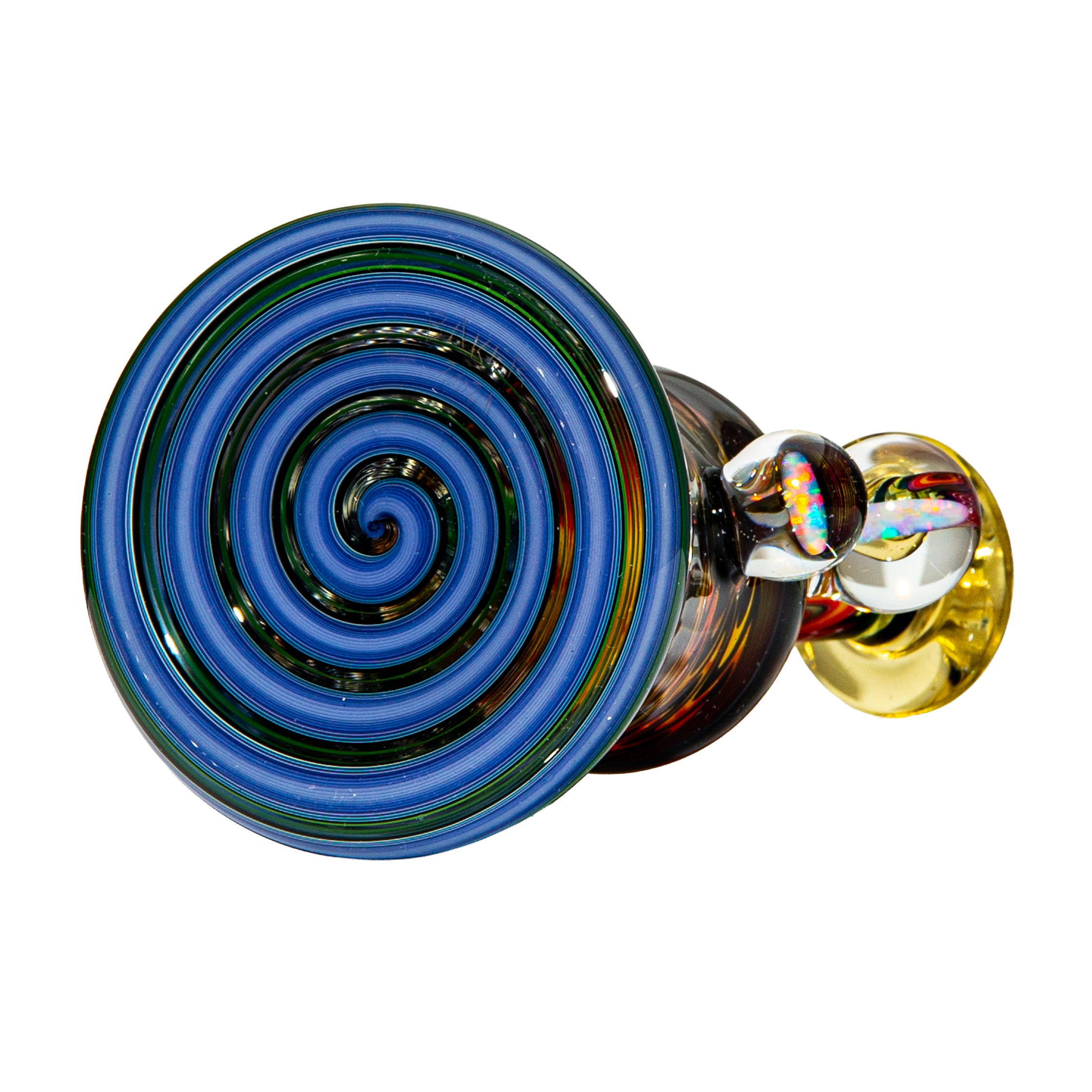 Baker The Glass Maker - Black Opal Fire Mini Tube