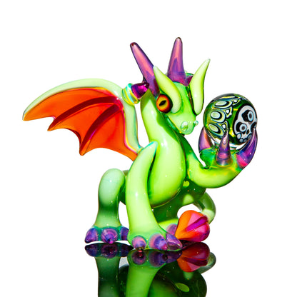 Lil Bear x Mike Luna - Dragon Sculpture & Stand