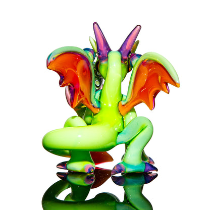 Lil Bear x Mike Luna - Dragon Sculpture & Stand