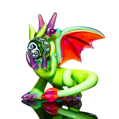 Lil Bear x Mike Luna - Dragon Sculpture & Stand