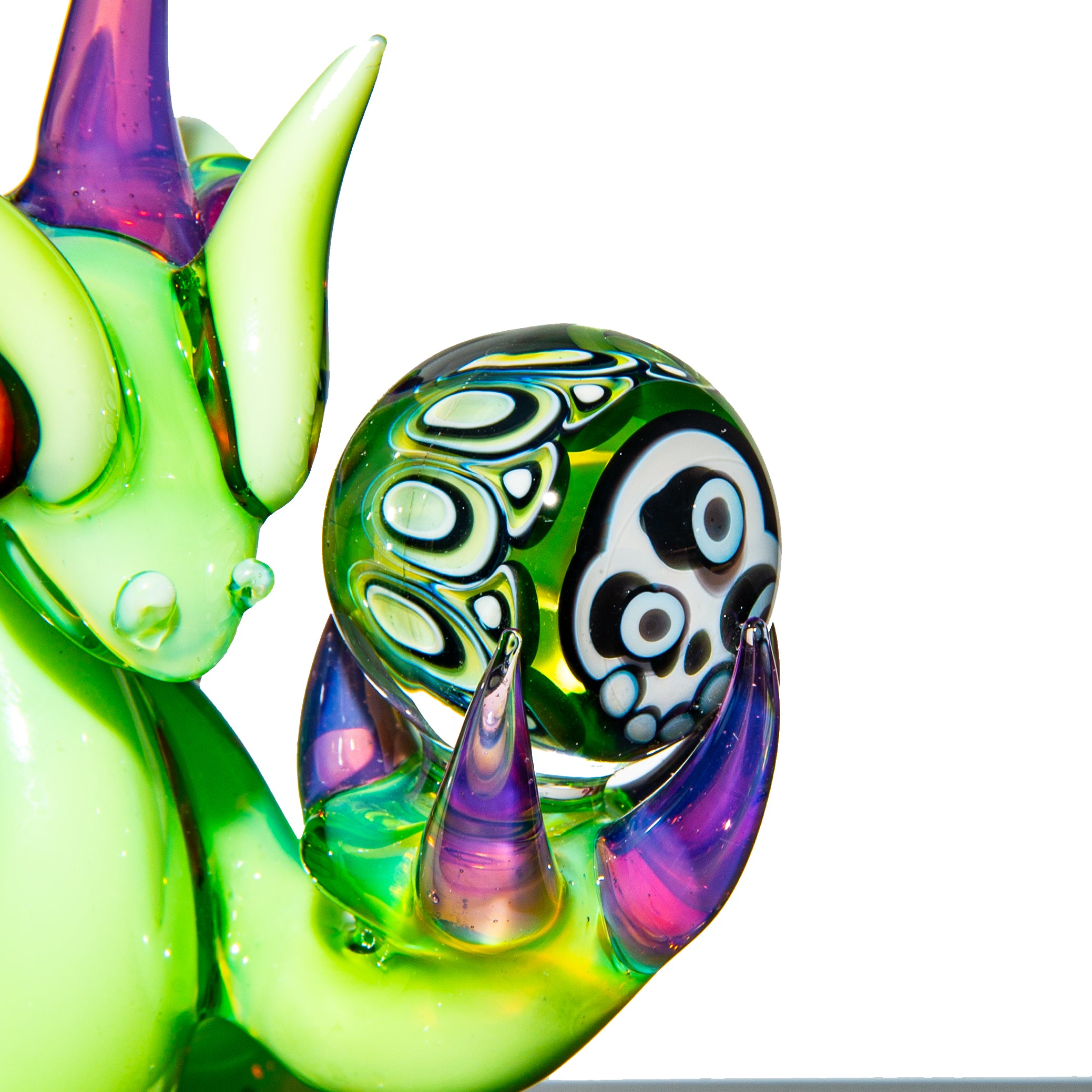 Lil Bear x Mike Luna - Dragon Sculpture & Stand