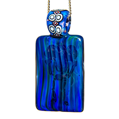 Lil Bear - Triple Skull Sacred Tablet Pendant