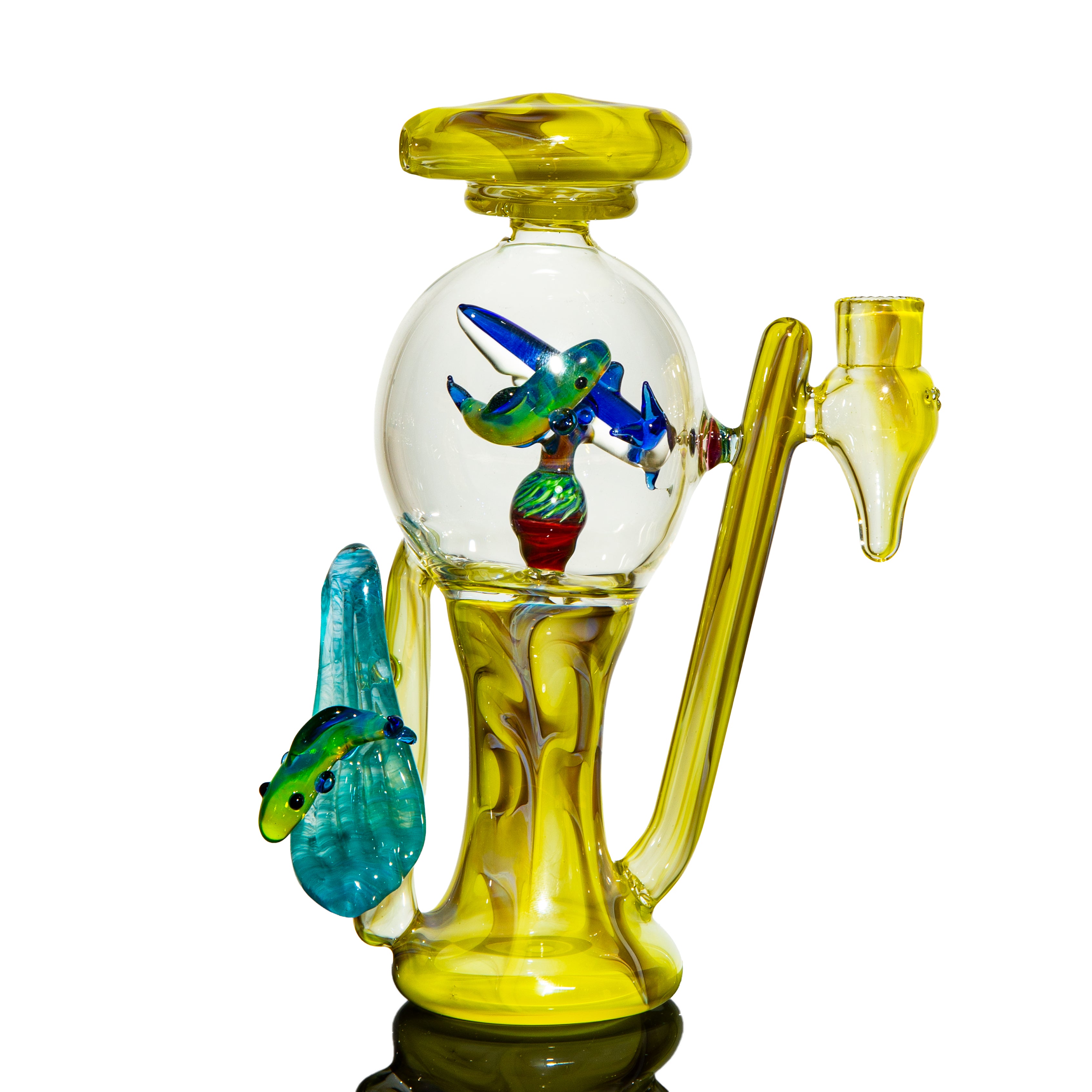 Charisma Glass x Crustacean Glass - Aquarium Rig & Cap