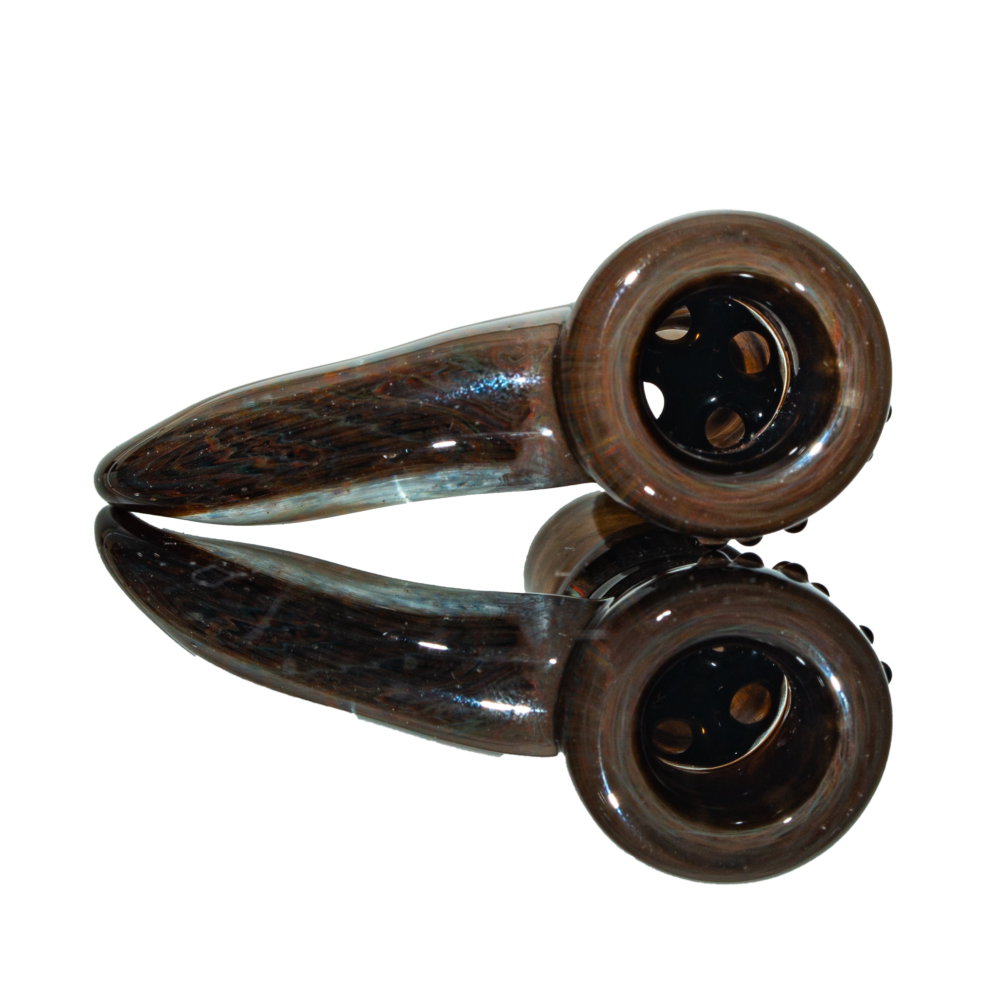 Charisma Glass - 80K Fully Worked 18mm Four Hole Slide