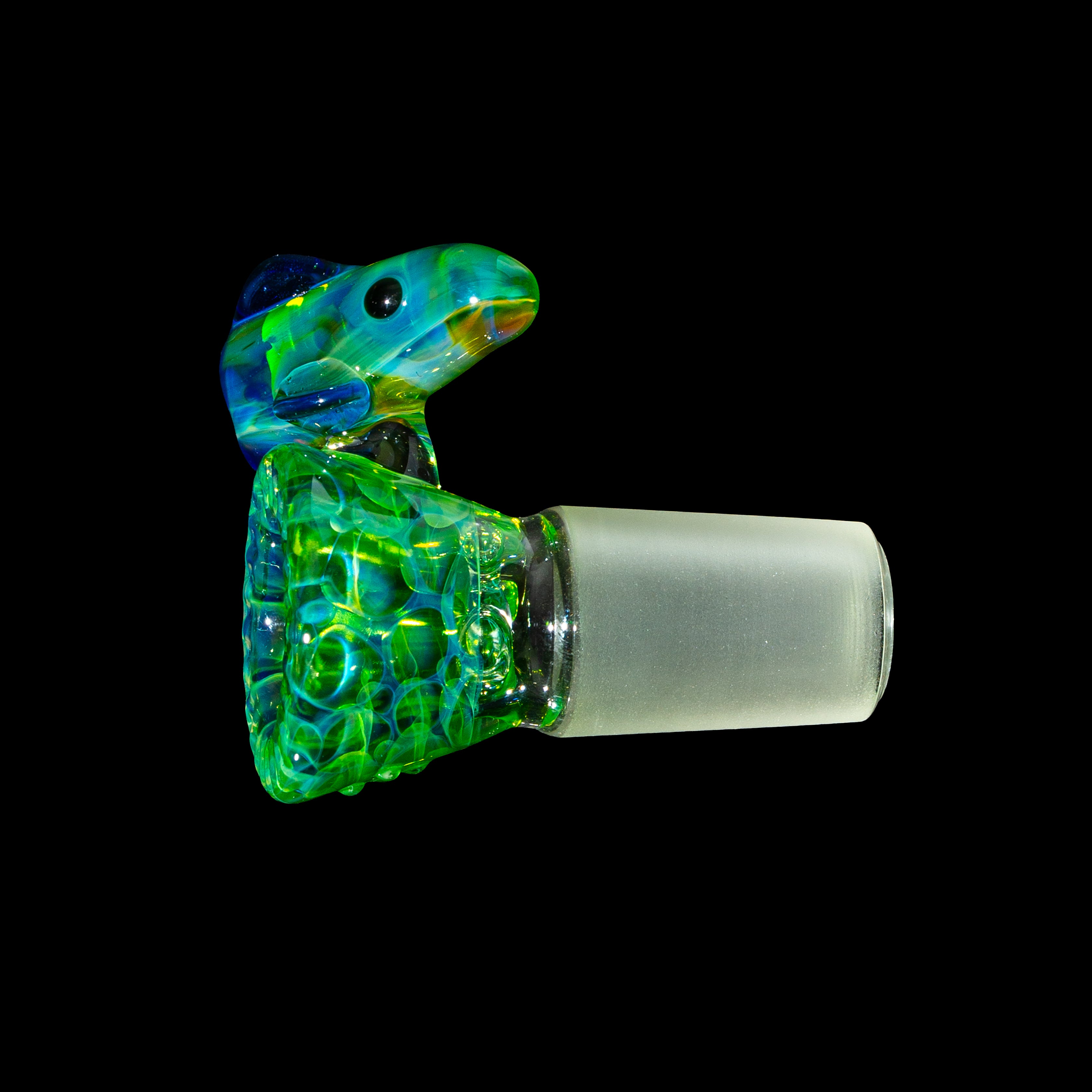 Charisma Glass x Crustecean Glass - Trout 18mm Four Hole Slide