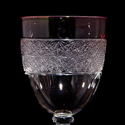 Ksukebey - Gold Fume Lipped Goblet