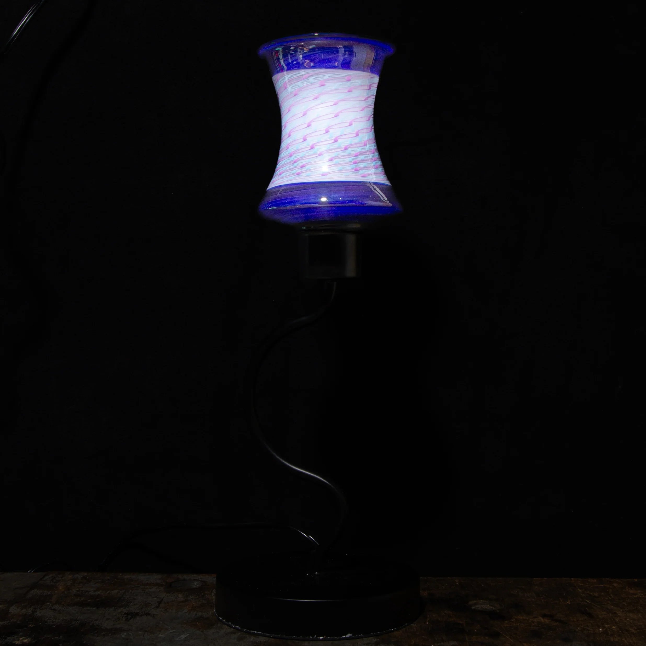 Sno Glass - Blue Wiggle Lamp