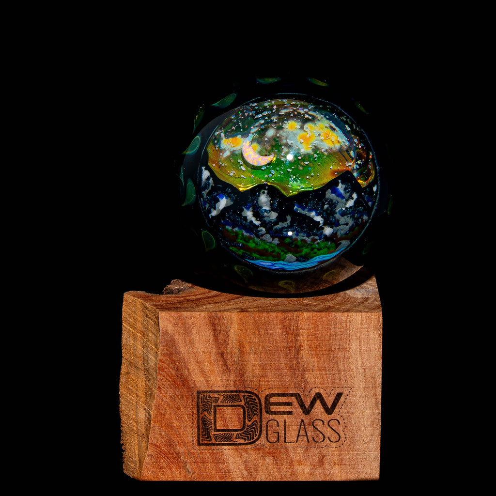 Dew Glass Designs - Midnight Moonlight Marble