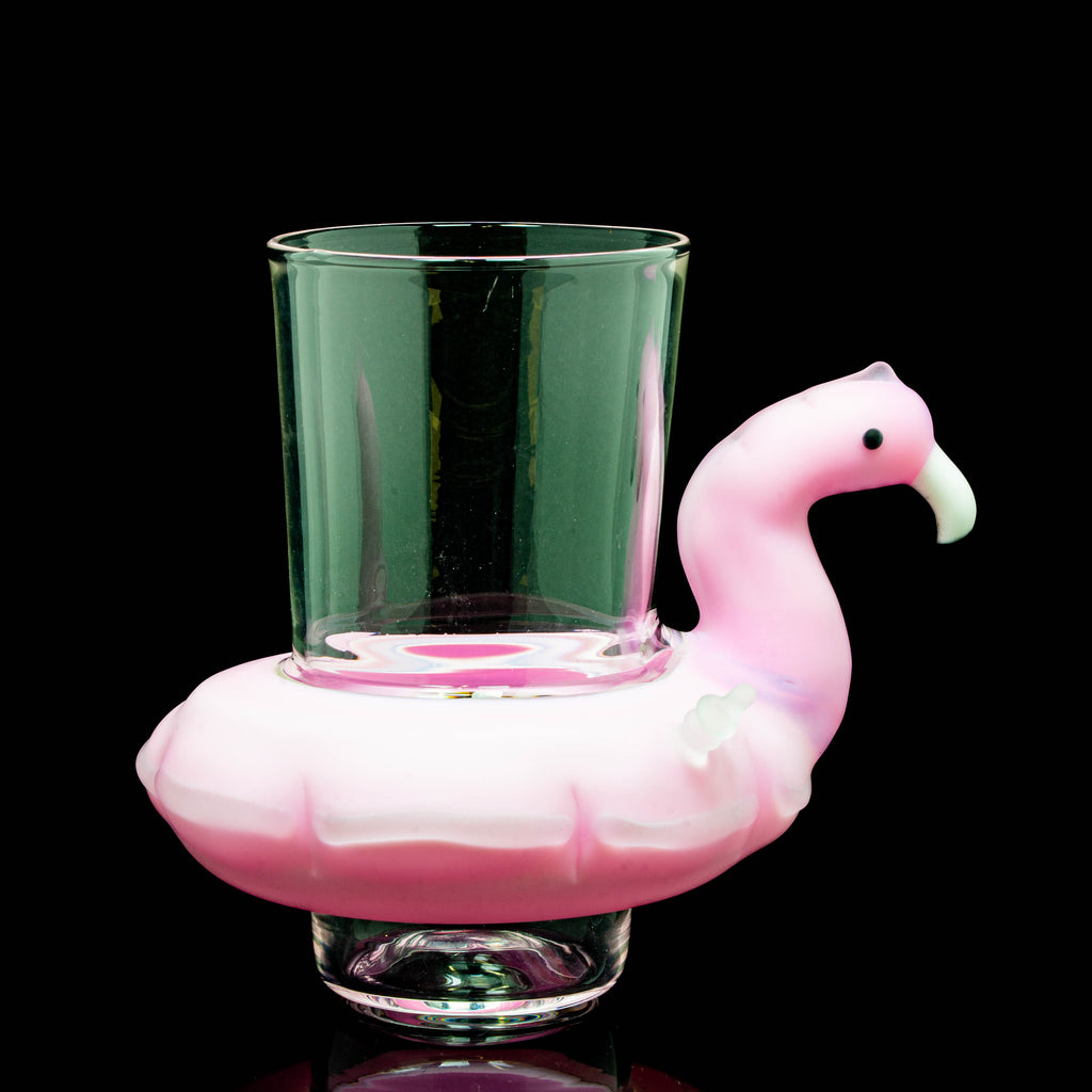 Drinking Vessels: Blitzkriega - Flamingo Pool Floatie Cup