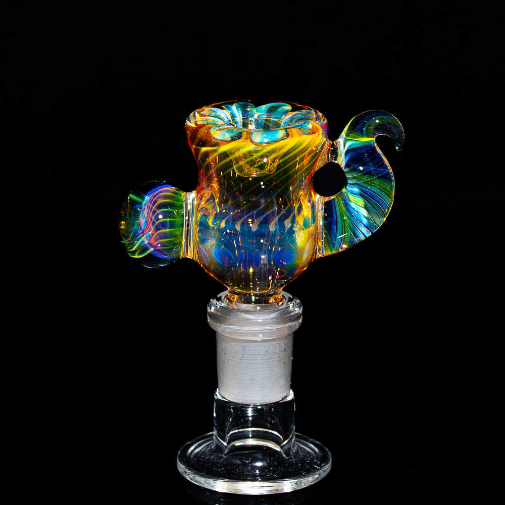 Ease Glass - Fume Push Bowl 14MM Slide #3