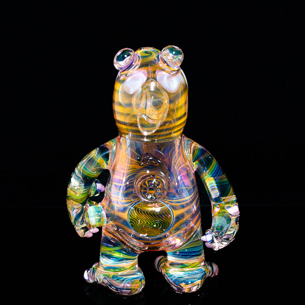 Ease Glass x Coyle - Fume Stand-Up Bear Dry Pipe