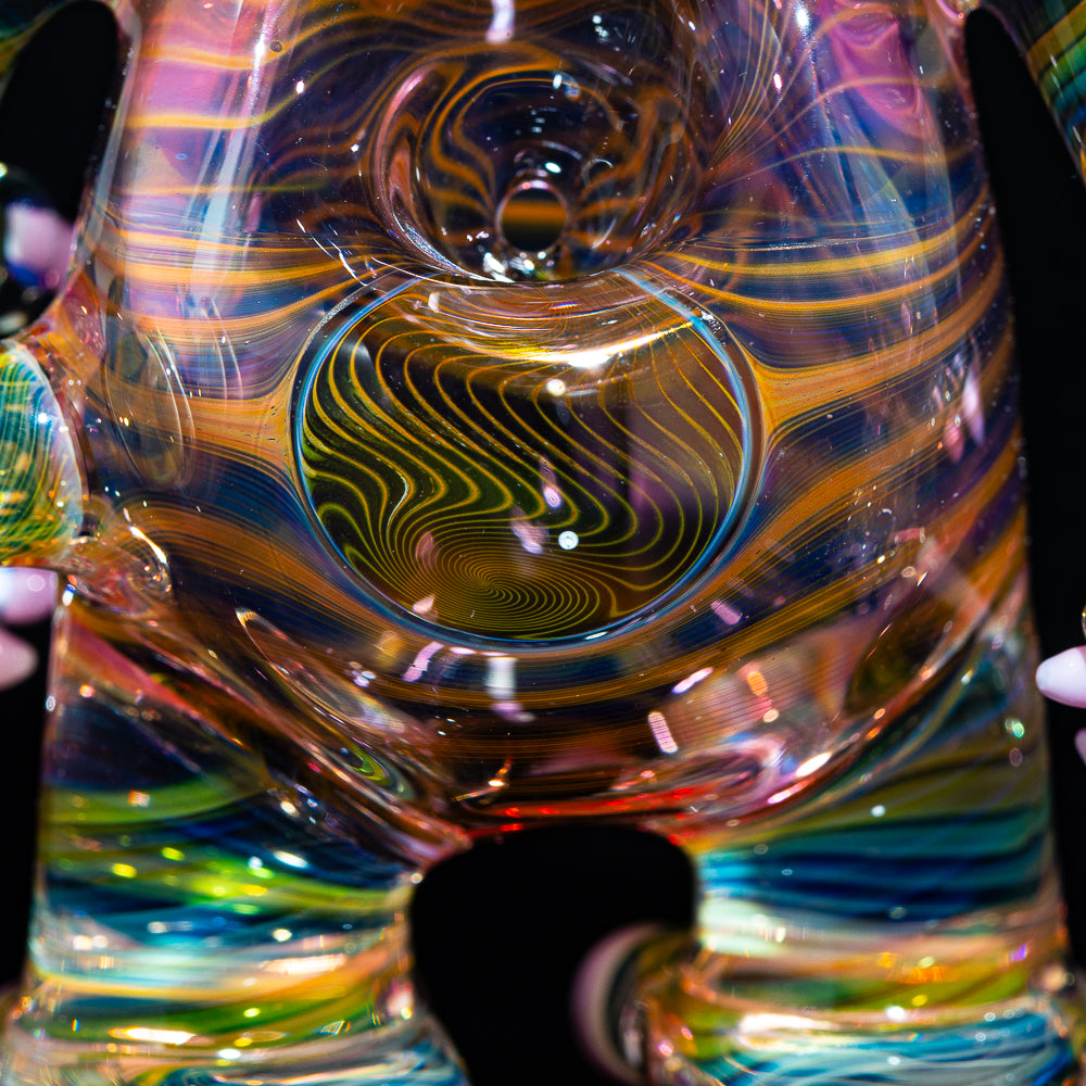 Ease Glass x Coyle - Fume Stand-Up Bear Dry Pipe