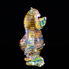 Ease Glass x Coyle - Fume Stand-Up Bear Dry Pipe