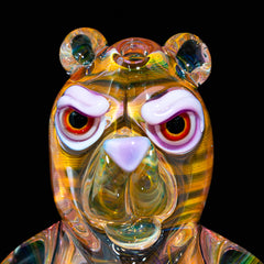 Ease Glass x Coyle - Fume Stand-Up Bear Dry Pipe