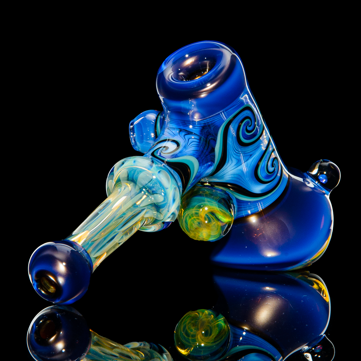Gasp - Blue Steel Hammer Bubbler