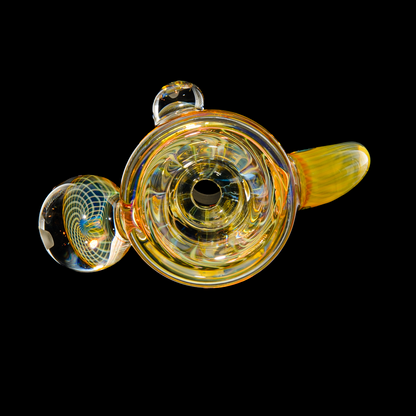 Ease Glass - Classic Fume Horn 14mm Slide 2