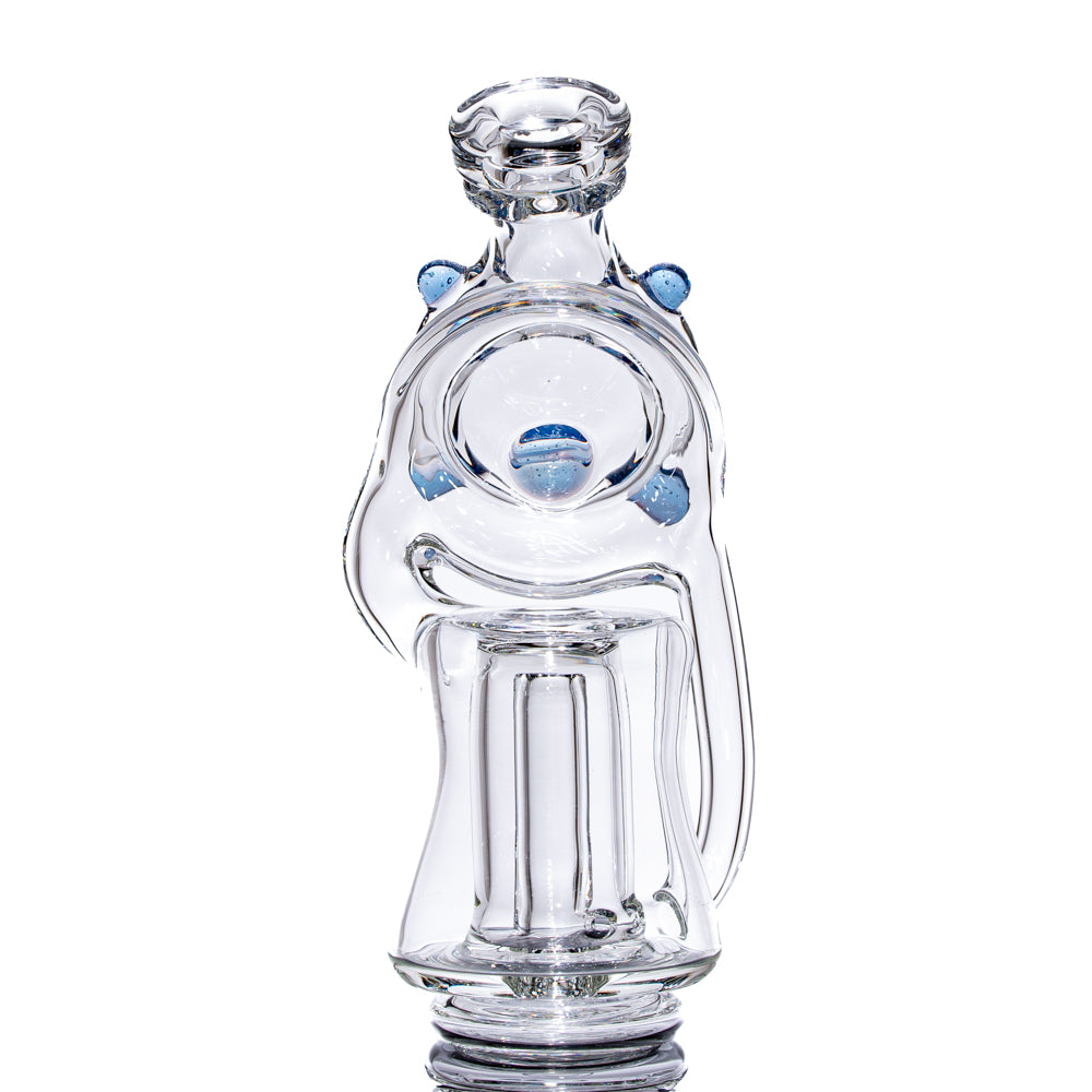 Ery Glass - Blue Opal Lean Back Peak Recycler