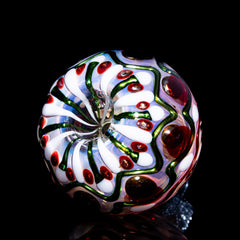 Firekist Glass - Sugar Plum Ornament Pipe