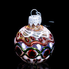 Firekist Glass - Sugar Plum Ornament Pipe