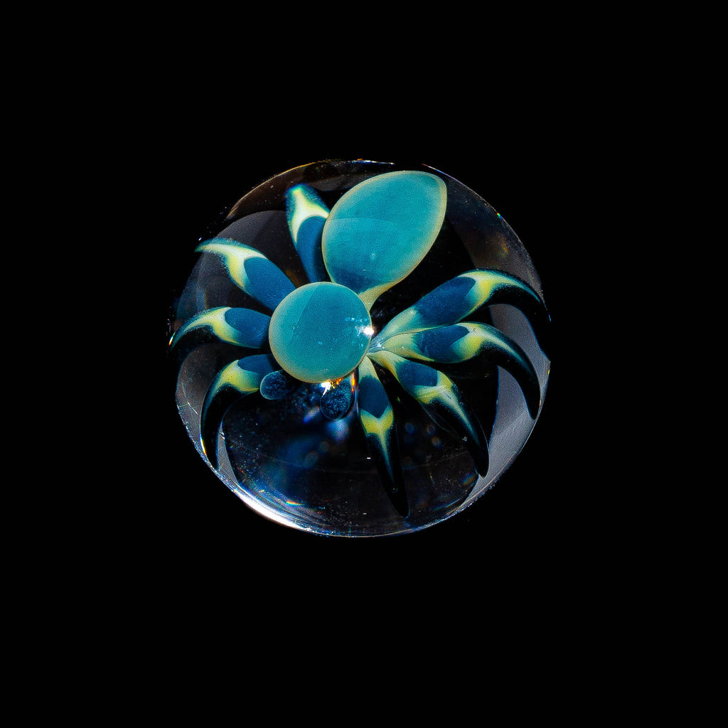 Florin Glass - Blue Spider Micro Mib