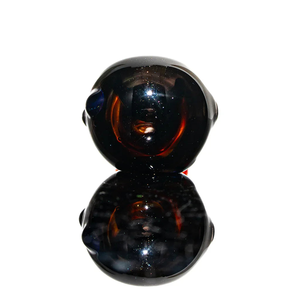 Freeways Glass Art - Amber Purple Spoon