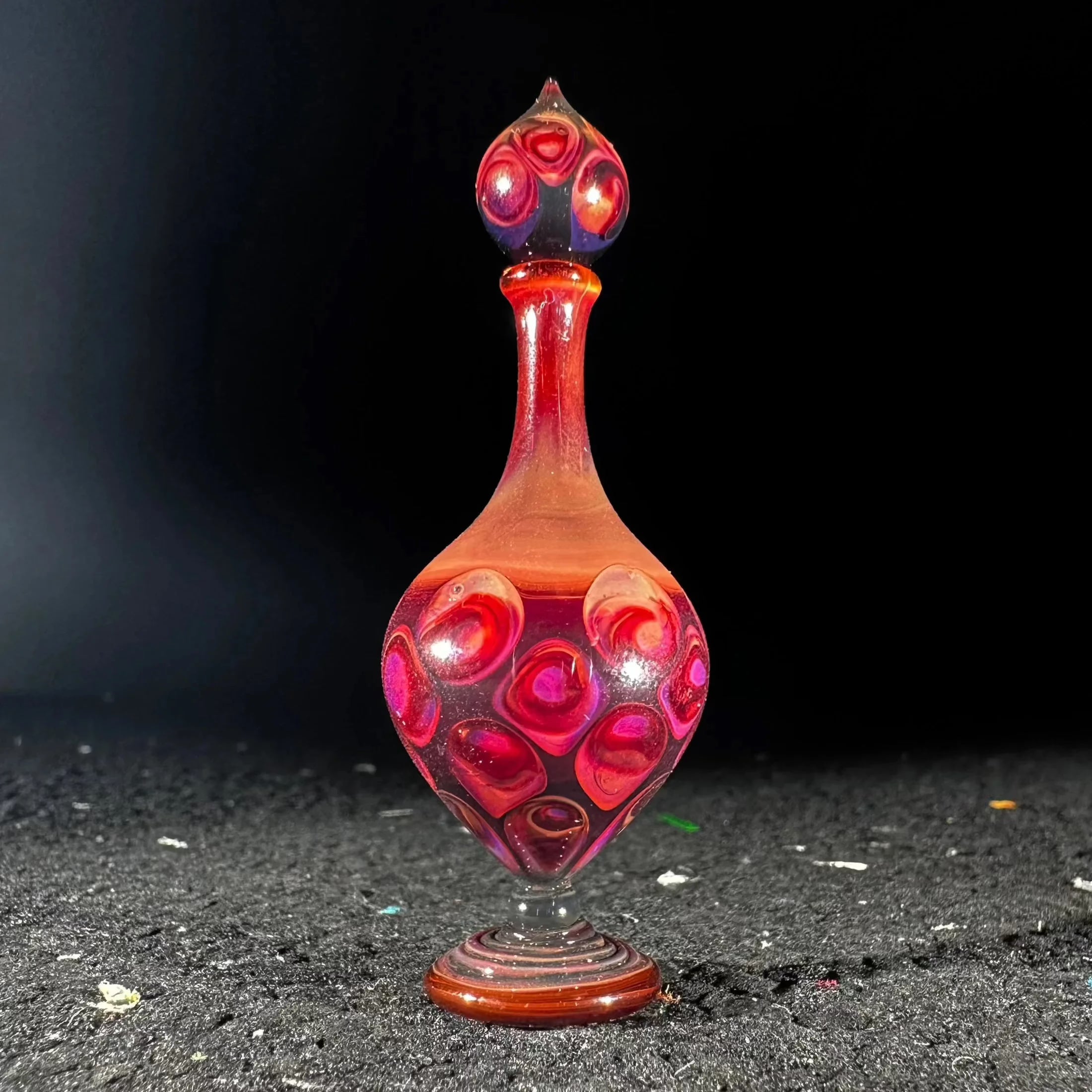 Suellen Fowler - Small Peacock Perfume Bottle