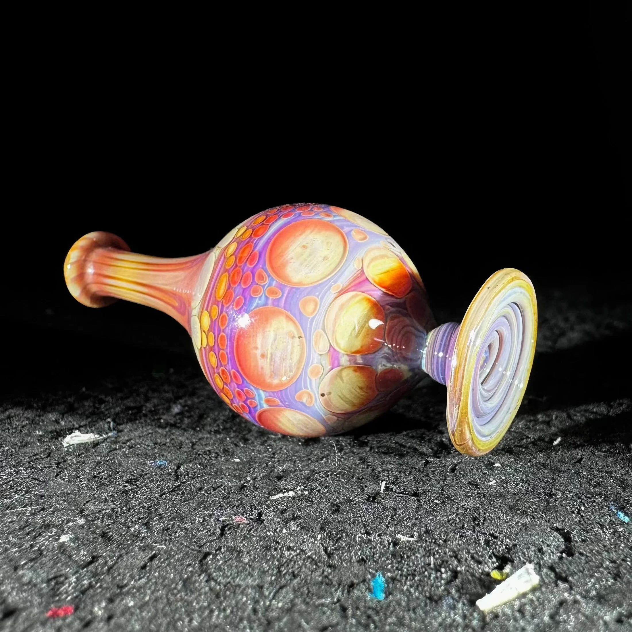 Suellen Fowler - Amber Purple Perfume Bottle