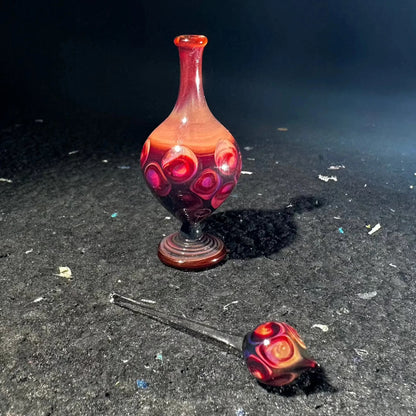 Suellen Fowler - Small Peacock Perfume Bottle