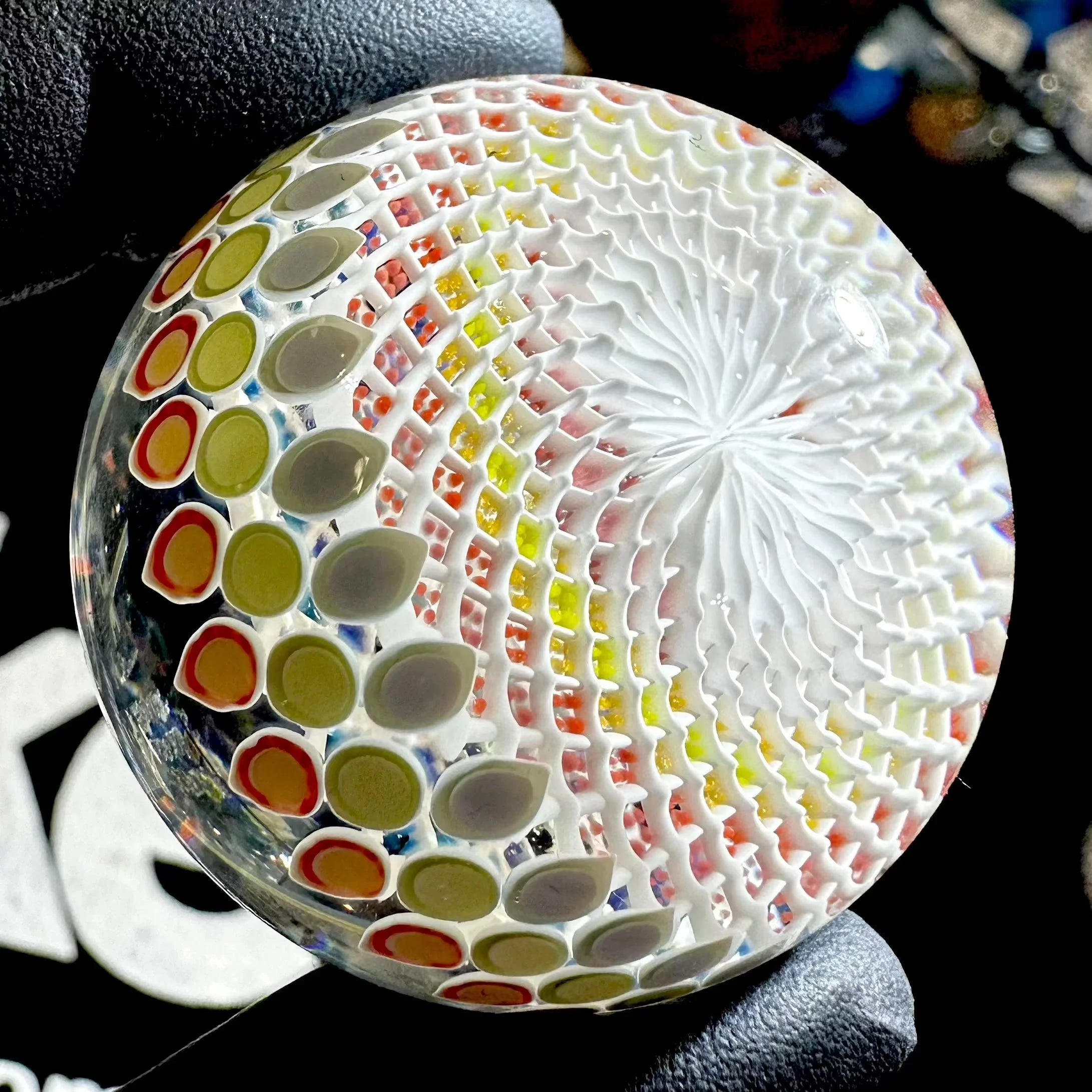 Jays Mibs - Double Retticello Dotstack Boarder 41MM Marble